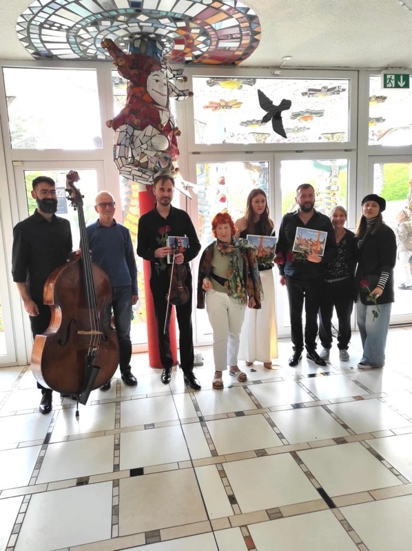 Impressions of the Kyiv Tango Orchestra in the Water Garden Hall